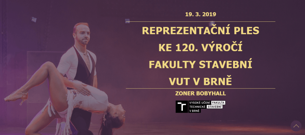 Reprezentační ples Fakulty stavební VUT – ke 120. výročí Reprezentační ples Fakulty stavební VUT – ke 120. výročí