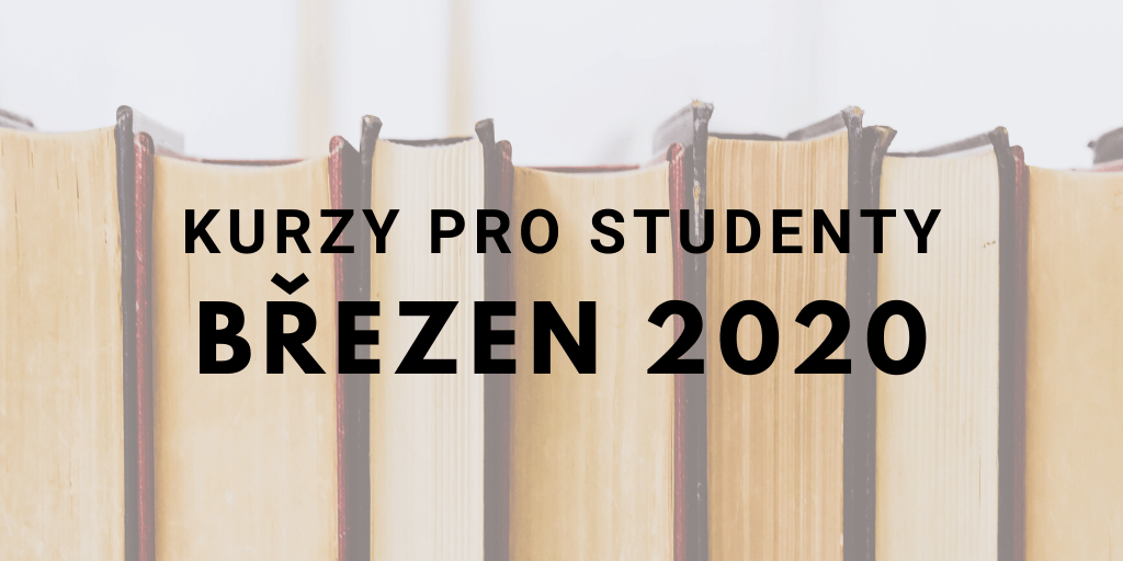 Kurzy a workshopy na březen 2020