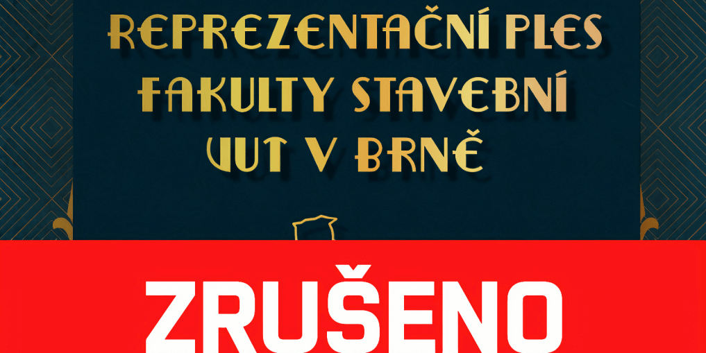 Reprezentační ples FAST VUT – Kompenzace za zakoupené vstupné